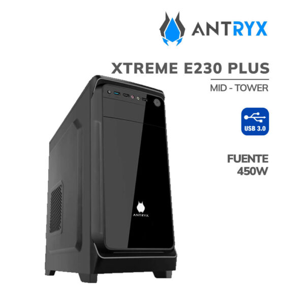 CASE ANTRYX XTREME E230 PLUS 450W (AC-XE230PSN-450CP)