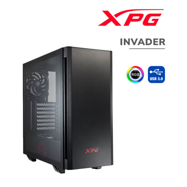 CASE XPG INVADER BLACK S/FUENTE (75260032)