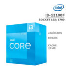 PROCESADOR INTEL CORE I3-12100F (BX8071512100F)