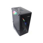 CASE GAMER HALION MAVERICK CR12 500W LED VIDRIO TEMPLADO