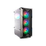 CASE GAMER HALION STUKA CR11 500W LED VIDRIO TEMPLADO