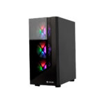 CASE HALION DRAGON CR15 ( CR15 ) 500W | VIDRIO TEMPLADO | LED-RAINBOW