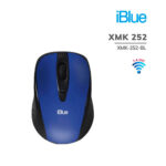 MOUSE IBLUE XMK 252 BLUE USB OPTICAL INALAMBRICO (XMK-252-BL)