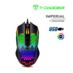 MOUSE T-DAGGER IMPERIAL BLACK ( T-TGM310RGB ) GAMING | LED-RGB