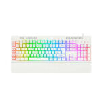 TECLADO REDRAGON SHIVA WHITE ( K512W-RGB ) GAMING | 6 BOTONES MACRO | LED-RGB