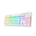 TECLADO REDRAGON SHIVA WHITE ( K512W-RGB ) GAMING | 6 BOTONES MACRO | LED-RGB