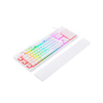 TECLADO REDRAGON SHIVA WHITE ( K512W-RGB ) GAMING | 6 BOTONES MACRO | LED-RGB