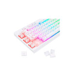 TECLADO REDRAGON SHIVA WHITE ( K512W-RGB ) GAMING | 6 BOTONES MACRO | LED-RGB