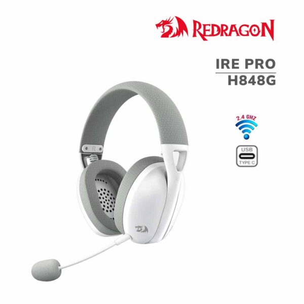 audifono-redragon-ire-pro-grey-h848g-ultra-light-wireless