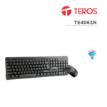 KIT TECLADO Y MOUSE TEROS ( TE4061N ) INALAMBRICO NANO USB