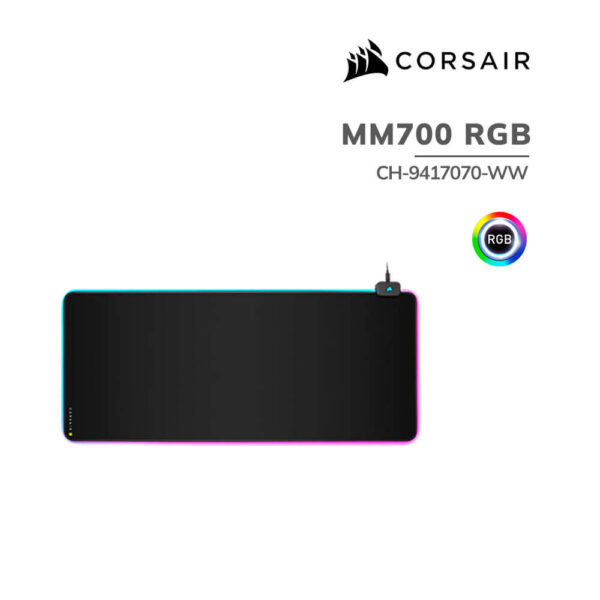 PAD MOUSE CORSAIR MM700 RGB ( CH-9417070-WW ) XL 930MMX400MMX4MM