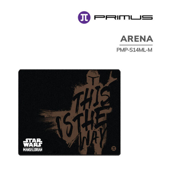 PAD MOUSE PRIMUS ARENA MEDIUM MANDALORIAN ( PMP-S14ML-M ) EDICION STAR WARS | 32CMX27CM