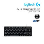 TECLADO GAMER LOGITECH G413 TENKEYLESS SE (920-010442) SWITCH TACTILE MECHANICAL | BLACK