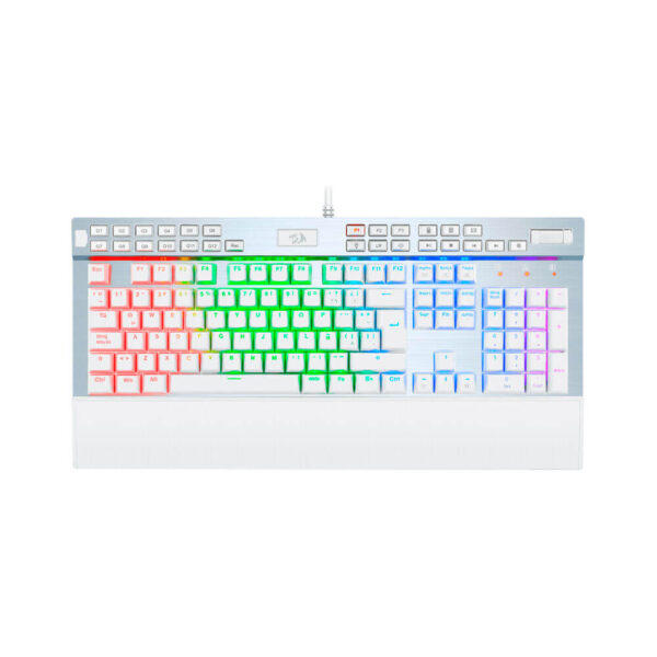 TECLADO GAMER REDRAGON YAMA ( K550W-RGB-1 ) LED RGB | USB | SWITCH PURPLE | WHITE