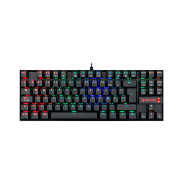 TECLADO REDRAGON KUMARA BLACK ( K552RGB-1 SP ) GAMING | SWITCH RED | LED-RGB