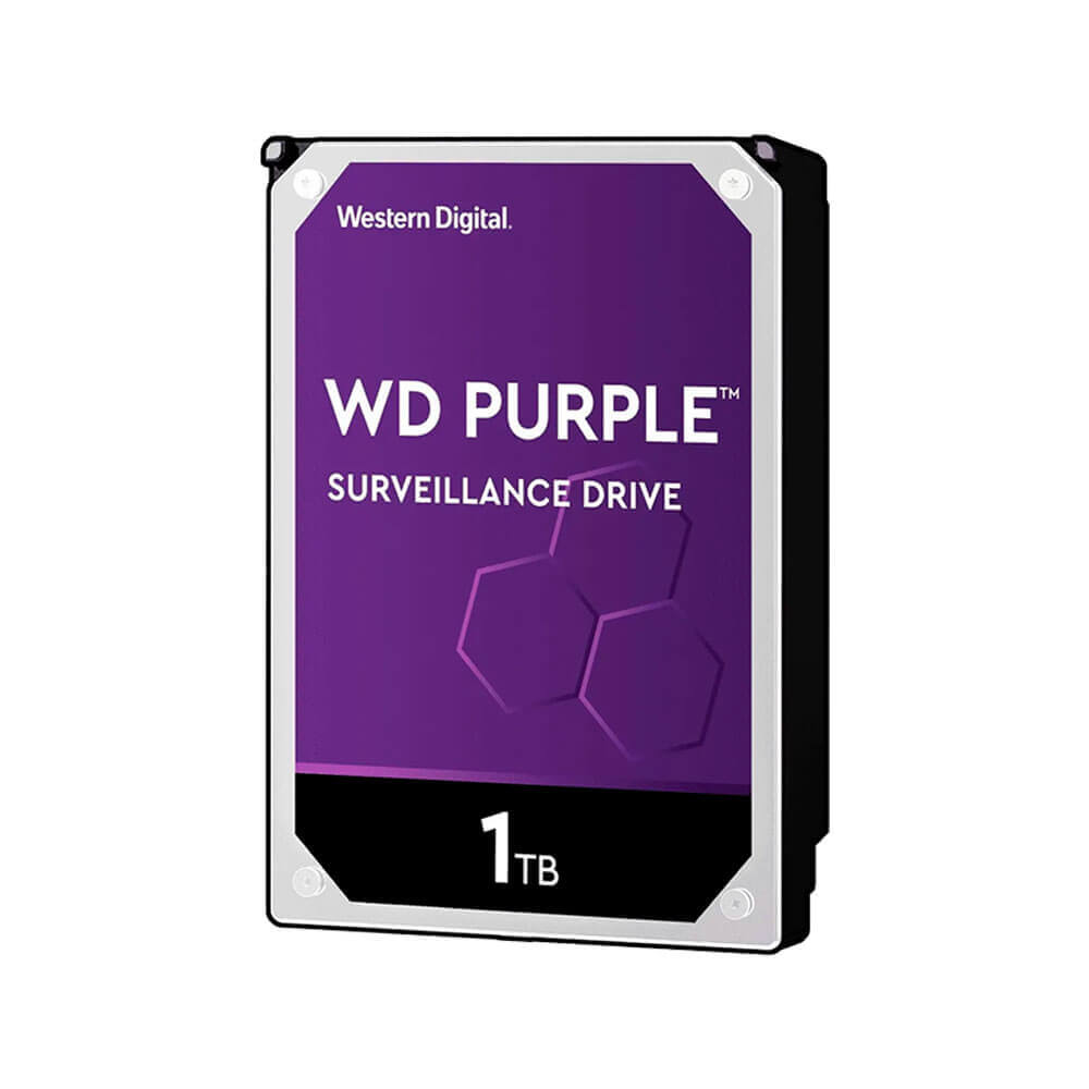DISCO DURO HDD WESTERN DIGITAL 1TB PURPURA ( WD10PURZ ) VIDEOVIGILANCIA | 5400RPM - 64MB