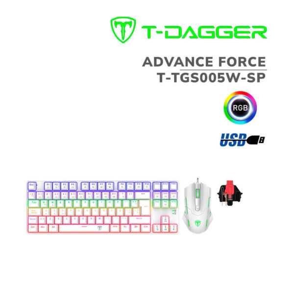 KIT T-DAGGER ADVANCE FORCE TGK313 - TGM206, SPANISH T-TGS005W-SP