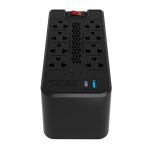 ESTABILIZADOR FORZA 8 TOMAS ( FVR-1222USB ) 1200VA/600W | 2 USB - Imagen 2