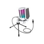 MICROFONO FIFINE A6V ( A6V-W ) WHITE | CONDENSADOR | SOPORTE | LED-RGB - Imagen 4