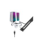MICROFONO FIFINE A6V ( A6V-W ) WHITE | CONDENSADOR | SOPORTE | LED-RGB - Imagen 3