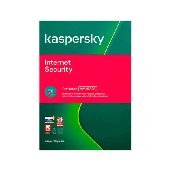 ANTIVIRUS KASPERSKY INTERNET SECURITY 1 PC DESCARGA VIRTUAL LICENCIA 12 MESES (PN:KL1939DDAFS)