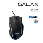 MOUSE GAMING GALAX SLD01 7200DPI 8 BOTONES RGB