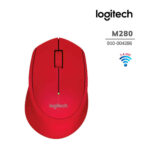 MOUSE LOGITECH M280 ( 910-004286 ) WIRELESS | ROJO