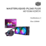 SISTEMA DE ENFRIAMIENTO LIQUIDO COOLER MASTER MASTERLIQUID PL240 FLUX BLACK ARGB (MLY-D24M-A23PZ-R)