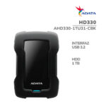 DISCO DURO EXTERNO ADATA HD330 USB 1TB BLACK (AHD330-1TU31-CBK)