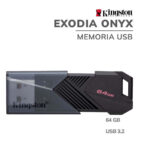 MEMORIA USB KINGSTON EXODIA ONYX 64GB (DTXON/64GB)