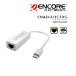 ADAPTADOR ENCORE ENAD-U3C2RG USB-C A RED GBE