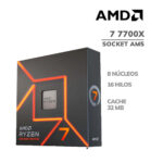 PROCESADOR AMD RYZEN 7 7700X 4.5GHZ - 32MB | AM5 (100-100000591WOF)