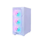 CASE GAMER HALION STUKA CR11 WHITE ( CR11 ) 500W - LED-RAINBOW
