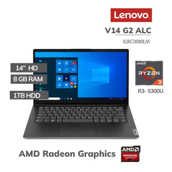 laptop-lenovo-v14-g2-alc-82kc0080lm-amd-ryzen-3-5300u-8gb-ram-1tb-hdd-14″hd-1366x768-amd-radeon-graphics-windows-10-pro