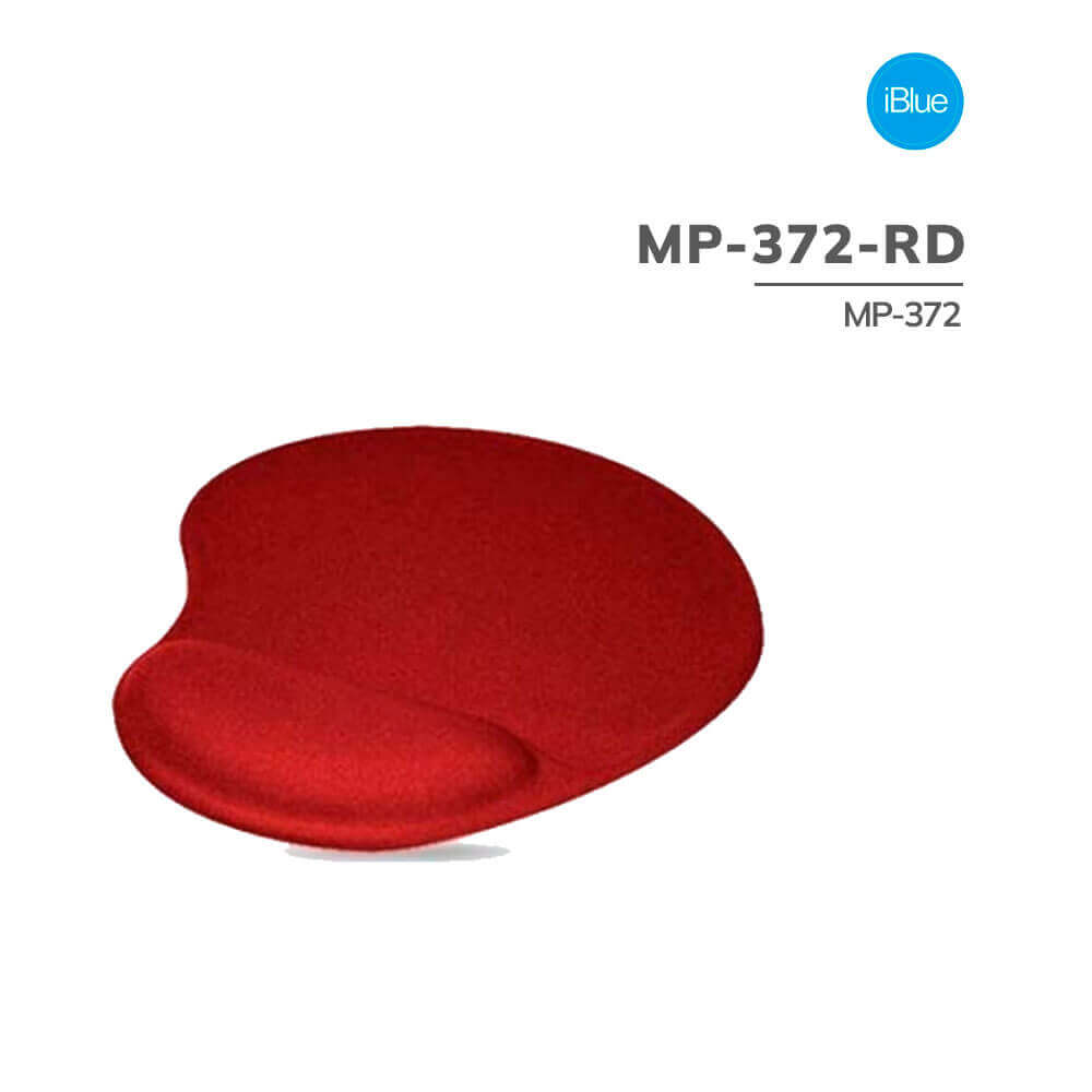PAD MOUSE CON GEL IBLUE MP-372-RD RED (MP-372)