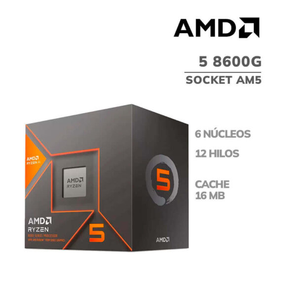 PROCESADOR AMD RYZEN 5 8600G 4.30 GHZ