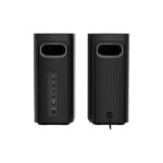 PARLANTE CREATIVE T60 2.0 30W/60W BT/ USB-C/ 3.5MM / MIC SB SURROUND 220V BLACK (51MF1705AA001)