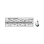 KIT GENIUS TECLADO + MOUSE SLIMSTAR WHITE 8230 BT-WIRELESS (31340015401)