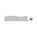 KIT GENIUS TECLADO + MOUSE SLIMSTAR WHITE 8230 BT-WIRELESS (31340015401)