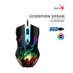 MOUSE GENIUS GX SCORPION SPEAR GAMING BLACK (PN 31040002400)