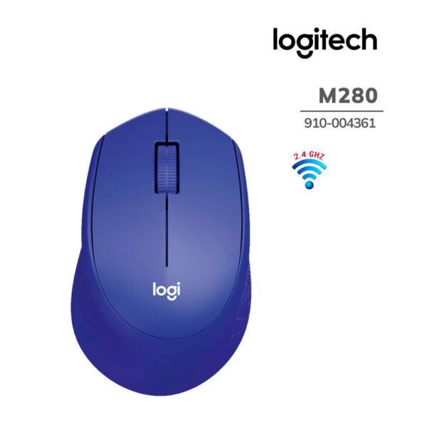 MOUSE LOGITECH M280 ( 910-004361 ) WIRELESS | AZUL