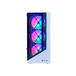 CASE HALION DRAGON CR15 WHITE ( CR15 WHITE ) 500W | VIDRIO TEMPLADO | LED-RGB