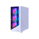 CASE HALION DRAGON CR15 WHITE ( CR15 WHITE ) 500W | VIDRIO TEMPLADO | LED-RGB