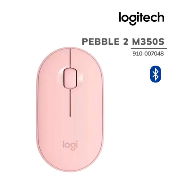 mouse-logitech-pebble-2-m350s-910-007048-bluetooth-rose