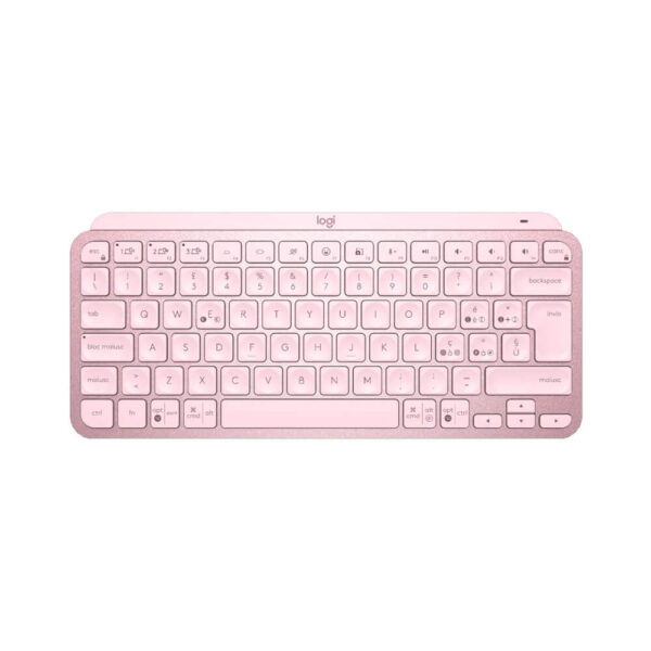 TECLADO LOGITECH MX KEYS MINI MULTI-DEVICE BT ROSE 920-010478