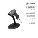 lector-codigo-de-barras-3nstar-sc100-1d-laser-con-base-sc100