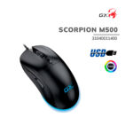 MOUSE GENIUS GX SCORPION M500 3600 DPI 6-BOT RGB BLACK (31040011400)