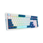 TECLADO GAMER REDRAGON EISA K686WB-RGB-PRO WIRELESS INGLES WHITE/BLUE