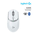MOUSE LOGITECH G309 WHITE LIGHTSPEED (910-007205) WIRELESS - BT | SENSOR HERO 25K