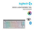TECLADO LOGITECH G515 WHITE LIGHTSPEED TKL (920-012535) SWITCH TACTILE MECHANICAL | WIRELESS - BT | LED-RGB